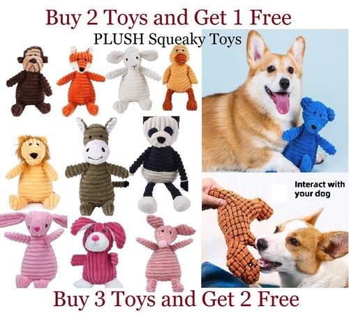 Dog chew toy animal squeaky - animal,