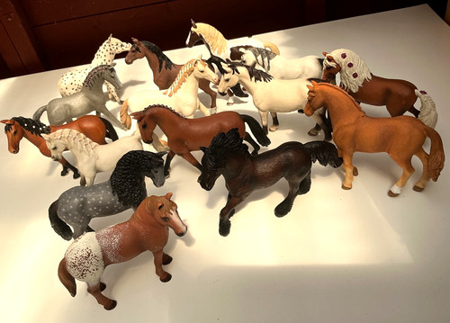 Schleich horse bundle x15 - schleich,