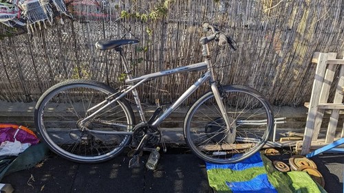 Men hybrid road bike - hybrid,