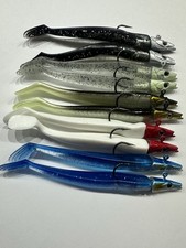 10pcs saltwater sandeel lures - 10pcs,