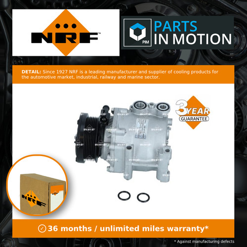 Air con compressor fits ford - air,