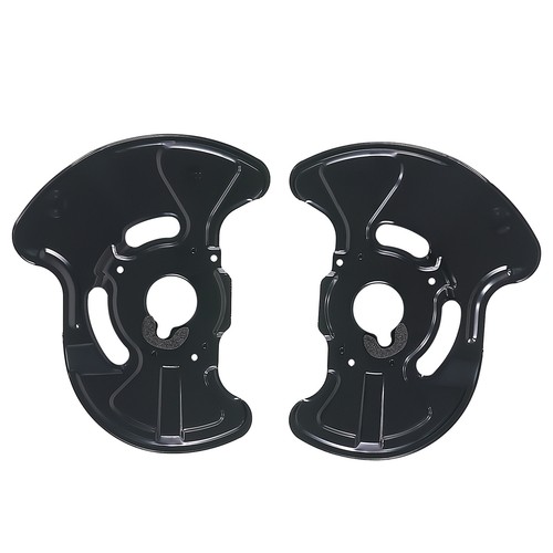 Front brake disc dust - front, shields