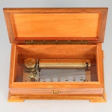 BEAUTIFUL MUSIC BOX by REUGE CHOPIN TRISTESSE 3 PARTS large 72 note comb CH 3/72