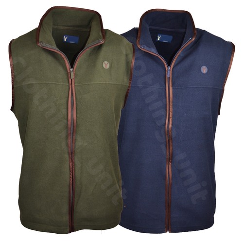 Mens fleece waistcoat - fleece,