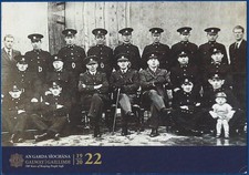Irish Police Garda Siochana Postcard Galway 2022 Civic Guard Ballinasloe 1929