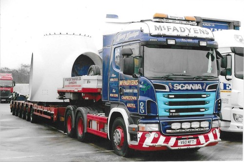 Mcfadyens transport ltd scania - mcfadyens,