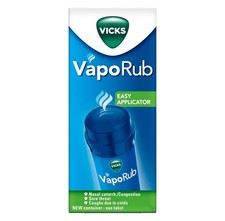 Vicks VapoRub's Easy Application Twist and Apply On Chest 4 Cold Symptom Relief