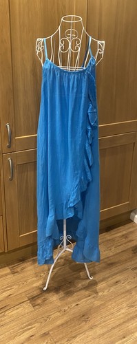 Azure blue 100 - azure, linen