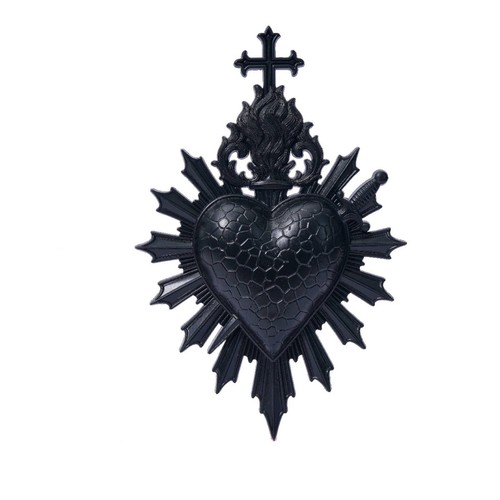Sacred heart plaque - heart,