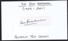 Don Bradman cricket authentic