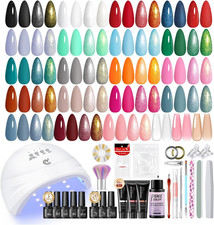 47PCS Gel Nail Polish Kit with