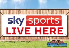 SKY SPORTS LIVE HERE  OUTDOOR