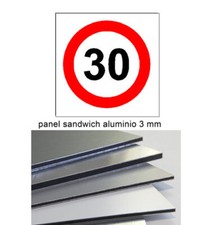 Speed limit sandwich panel - speed, 30,