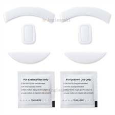 2 Sets White Rounded Curved