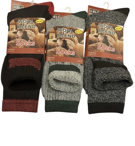 Mens thick long merino wool - long,