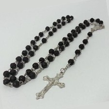 Jesus Cross Necklace Madonna Rosary Perlenlette Jewelry Ypsilon Chain
