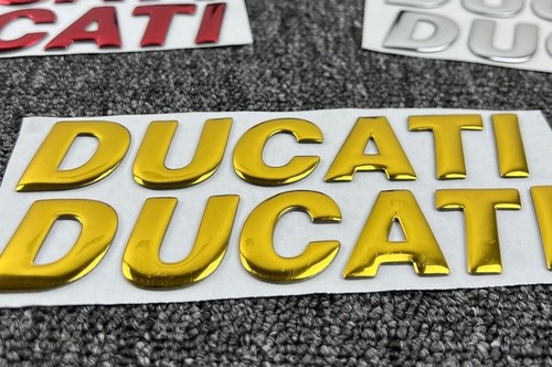 2pcs gold ducati fuel tank - 2pcs,