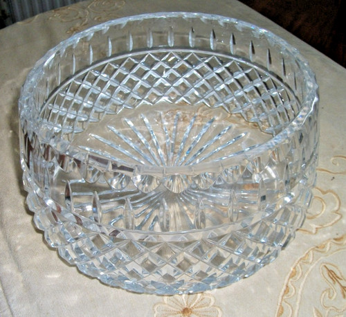 Quality heavy crystal - heavy, cut