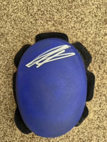 Michael dunlop signed knee - dunlop,