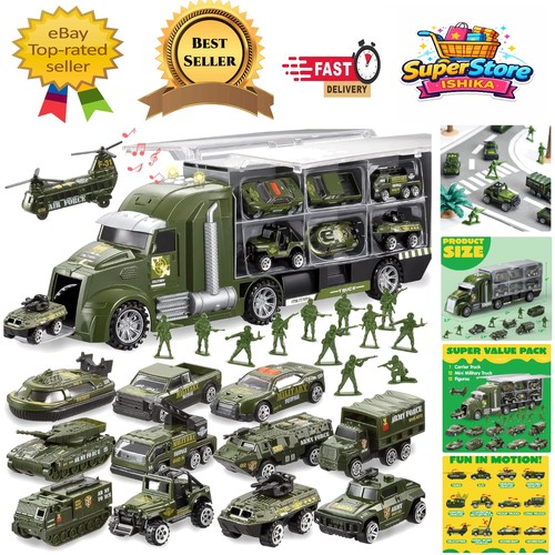 Army vehicle playset - 25-in-1,