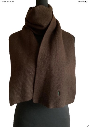 Brown 100 wool - 100%, polo