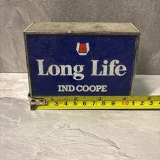 Vintage Rare Ind Coope Long Life Font Bar topper