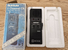 HARVARD H-2  ZERO TWO ZERO 2 CHANNEL CB RADIO WALKIE TALKIE VERY GOOD COND BOXED