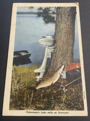 Vintage evinrude boat motor - vintage,