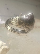 Fish spoon ring fishermen band