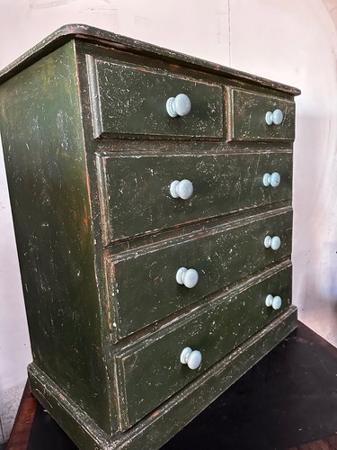Retro pine chest - pine, drawers