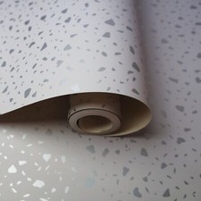 Grey Metallic Silver Wallpaper