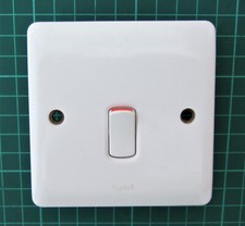 1x  Used, Working, Legrand 20 Amp, 250 V AC, Double Pole, Power Switch.