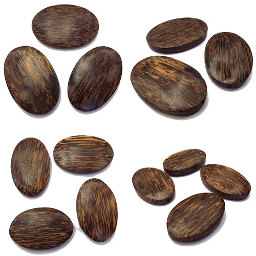 50mm 45mm natural wood bead - 45mm,