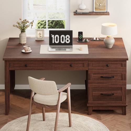 Farmhouse home office - home,