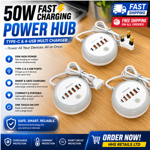 50w power strip - 50w, multi
