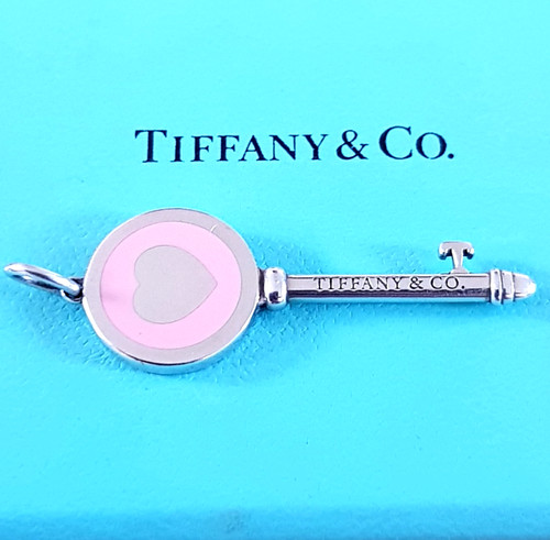Tiffany silver heart key - tiffany,