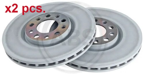 Pcs front brake disc rotos - x2,
