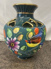 Vintage Hand Painted Enamel