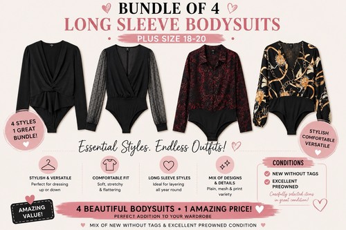 Women long sleeve - long, bodysuit
