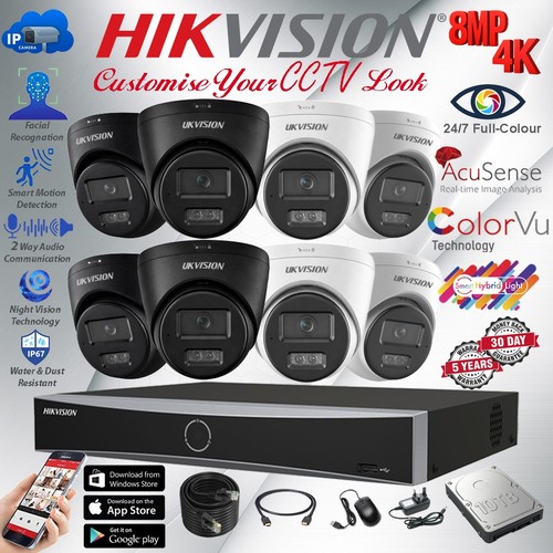 Hikvision cctv 8mp nvr - cctv, 4k