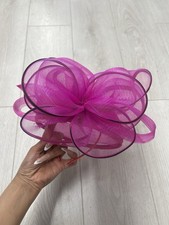 Pink Hair Fascinator Headband