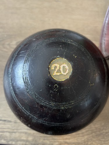 Pair vintage wooden crown - of,