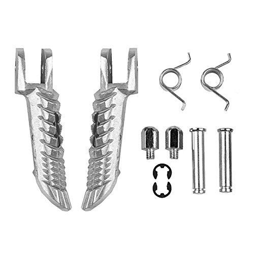 Rider front foot - front, peg
