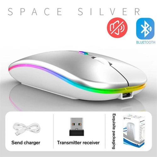 Rgb led wireless mouse - led,