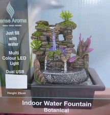 Sense Aroma Indoor Water Fountain- Botanical. In original box / packaging