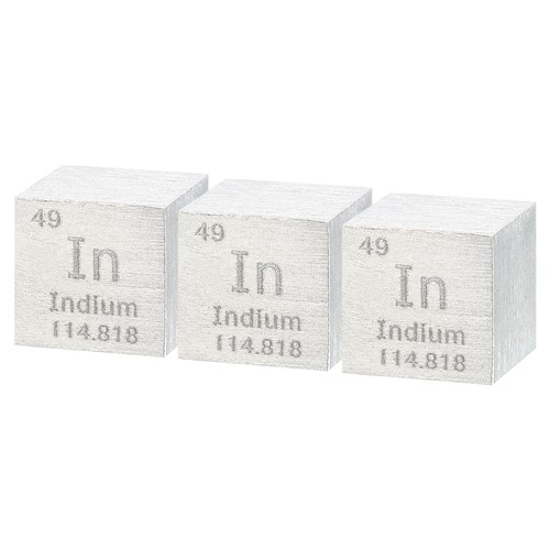 3pcs indium cube high - indium,