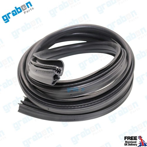 Front door rubber seal - door,
