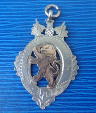 Vintage Fob Medal Sterling