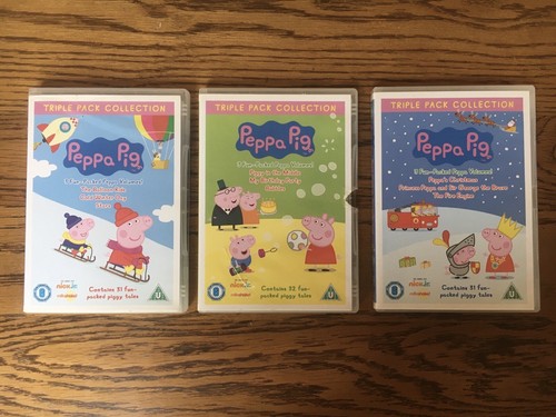 Peppa pig triple pack - x3,