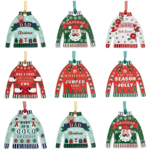 Ceramic christmas jumper - christmas,